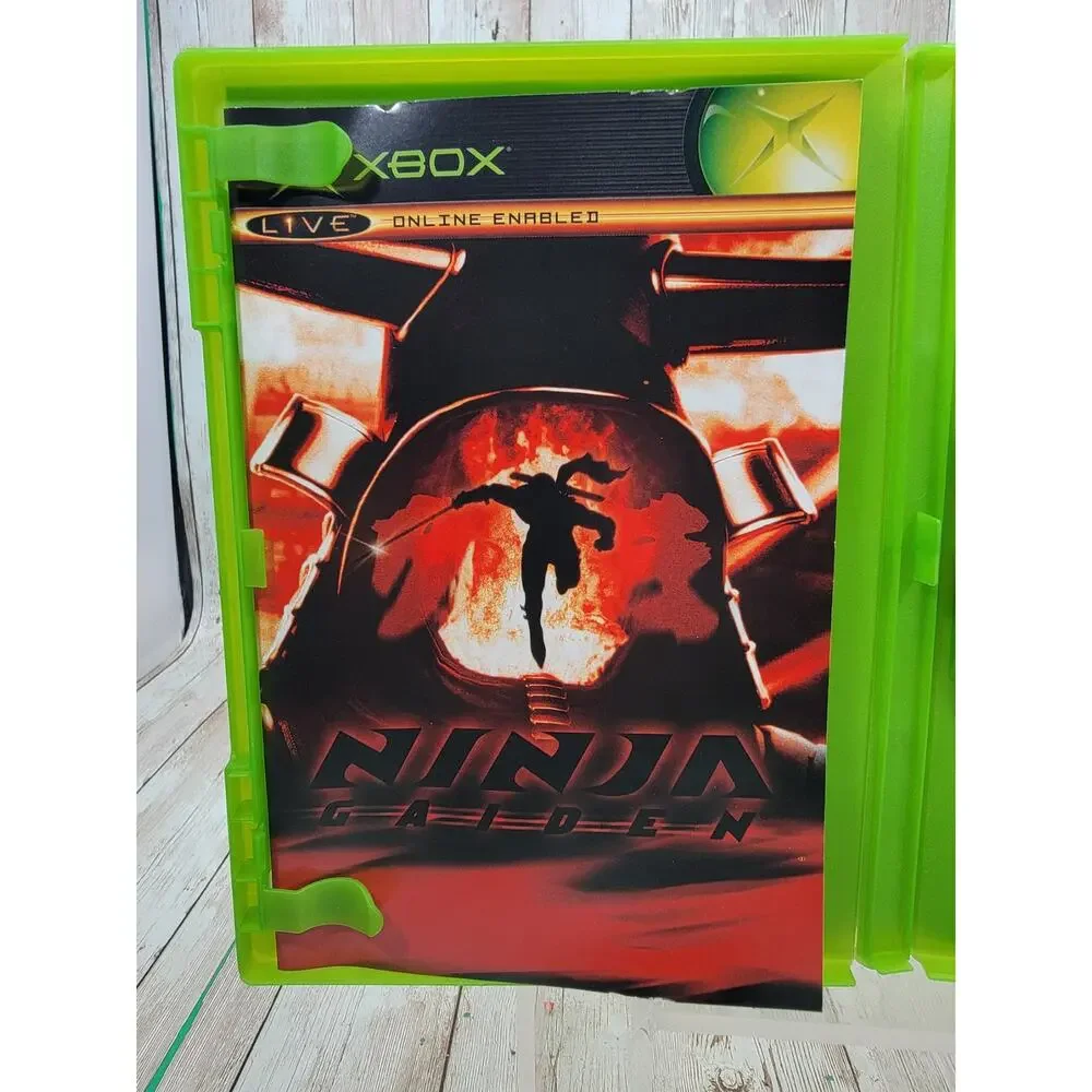 Ninja Gaiden (Microsoft Xbox, 2004) Complete With Manual